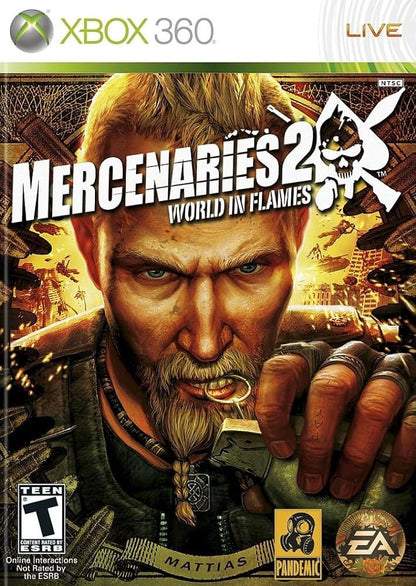 Tony's Treasures Schaumburg - Mercenaries 2 World in Flames - Video Game - Xbox 360