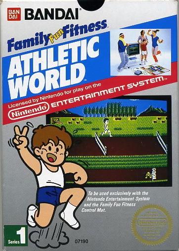Tony's Treasures Chicago - Athletic World [Family Fun Fitness] - Video Game - NES