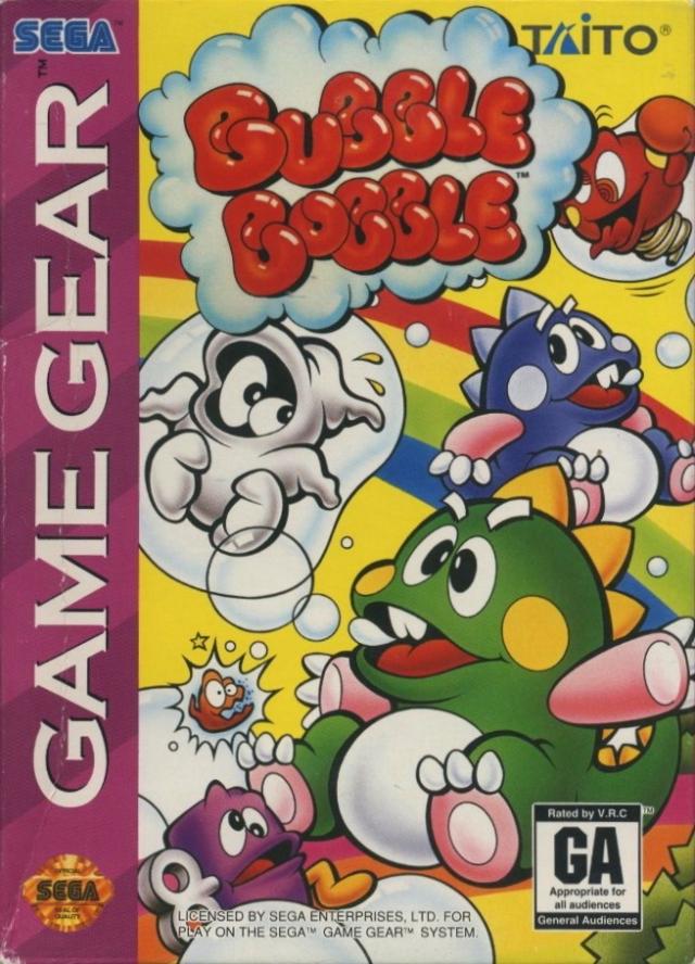 Tony's Treasures Chicago - Bubble Bobble - Video Game - Sega Game Gear