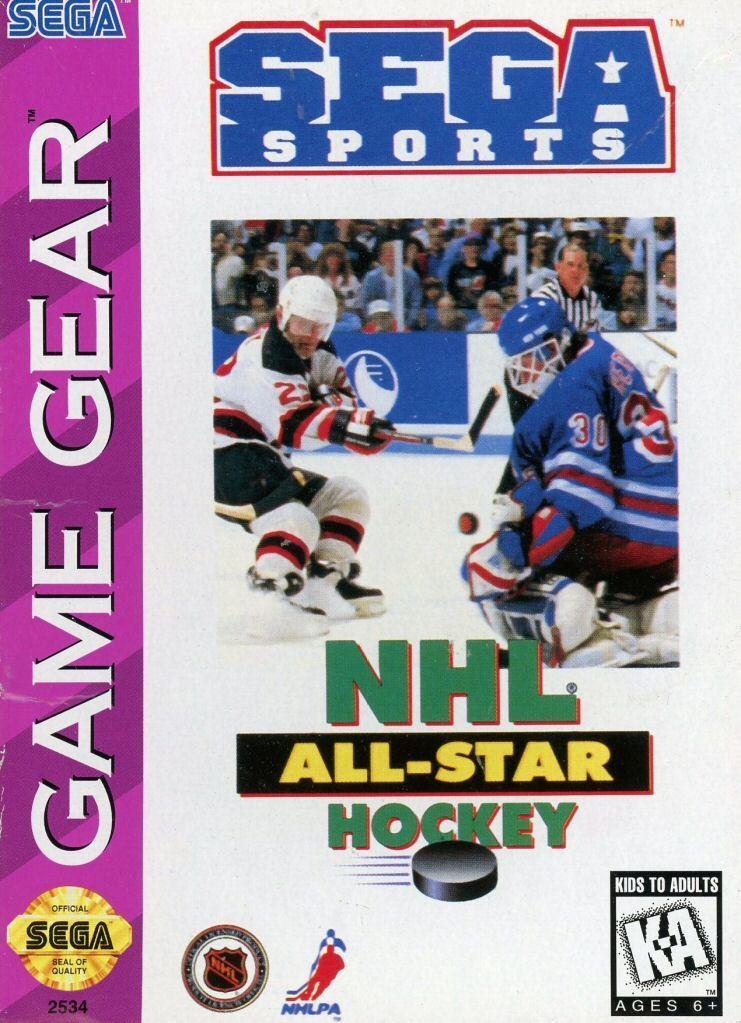 Tony's Treasures Chicago - NHL All-Star Hockey - Video Game - Sega Game Gear