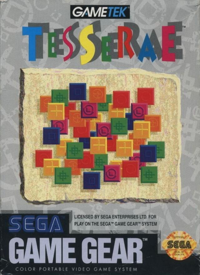 Tony's Treasures Chicago - Tesserae - Video Game - Sega Game Gear