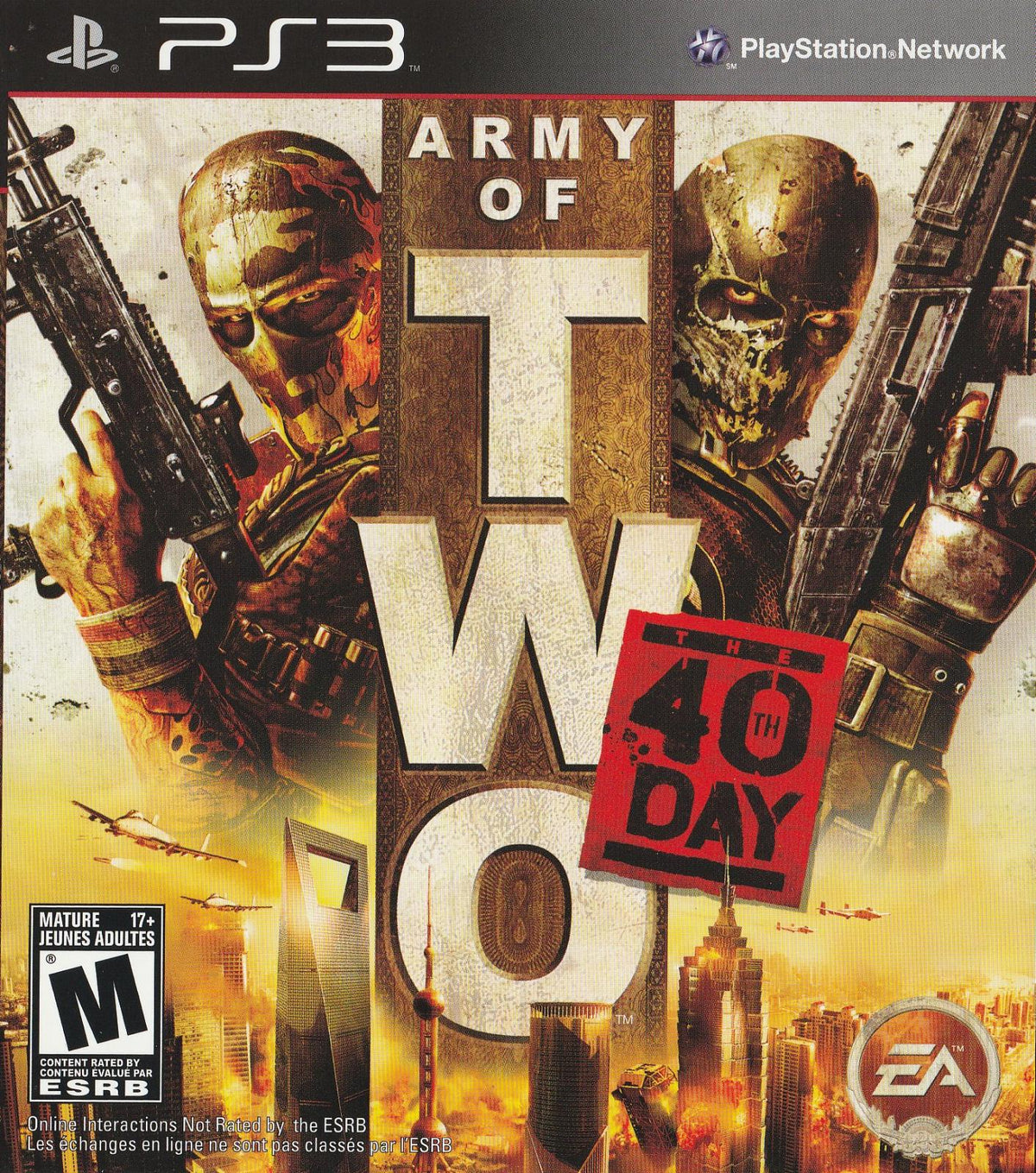 Tony's Treasures Chicago - Army of Two: The 40th Day - Video Game - Playstation 3