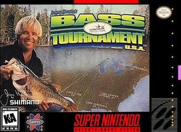 Tony's Treasures Schaumburg - Jimmy Houston's Bass Tournament U.S.A. - Video Game - Super Nintendo