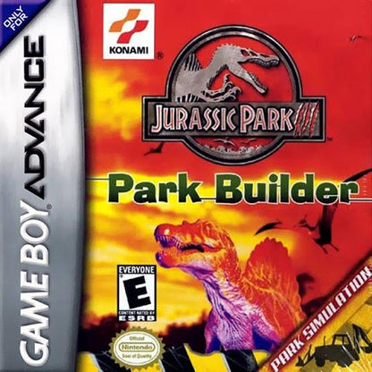 Tony's Treasures Schaumburg - Jurassic Park III Park Builder - Video Game - GameBoy Advance