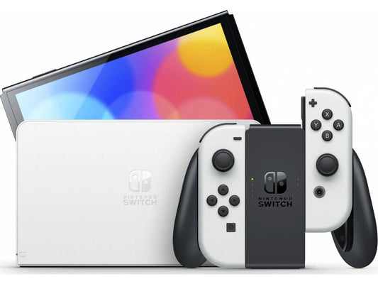 Nintendo Switch OLED with White Joy-Con - Nintendo Switch