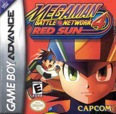 Tony's Treasures Schaumburg - Mega Man Battle Network 4 Red Sun - Video Game - GameBoy Advance