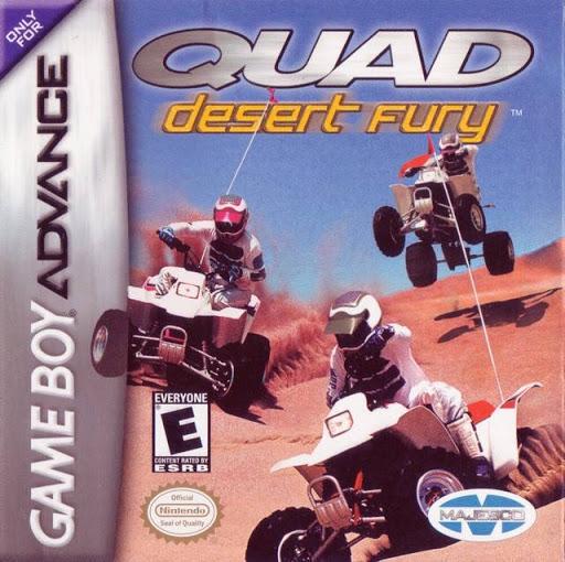 Tony's Treasures Chicago - Quad Desert Fury - Video Game - GameBoy Advance