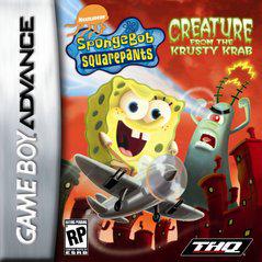 Tony's Treasures Schaumburg - SpongeBob SquarePants Creature from Krusty Krab - Video Game - GameBoy Advance