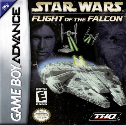 Tony's Treasures Schaumburg - Star Wars Flight of Falcon - Video Game - GameBoy Advance