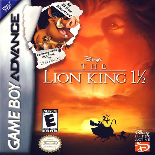 Tony's Treasures Chicago - The Lion King 1 1/2 - Video Game - GameBoy Advance
