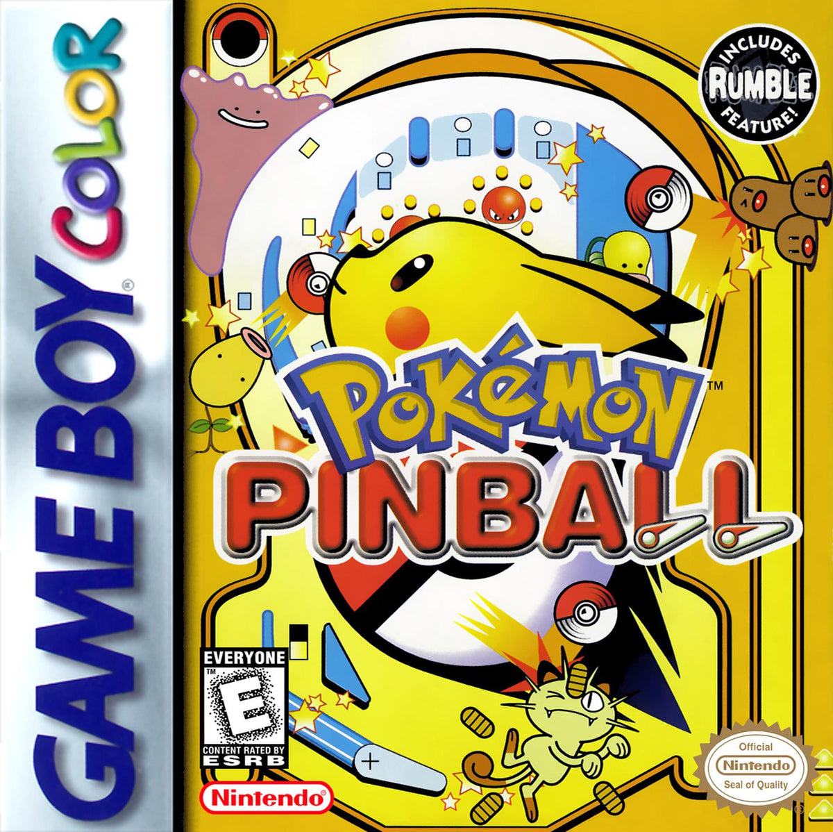 Tony's Treasures Chicago - Pokemon Pinball - Video Game - GameBoy Color
