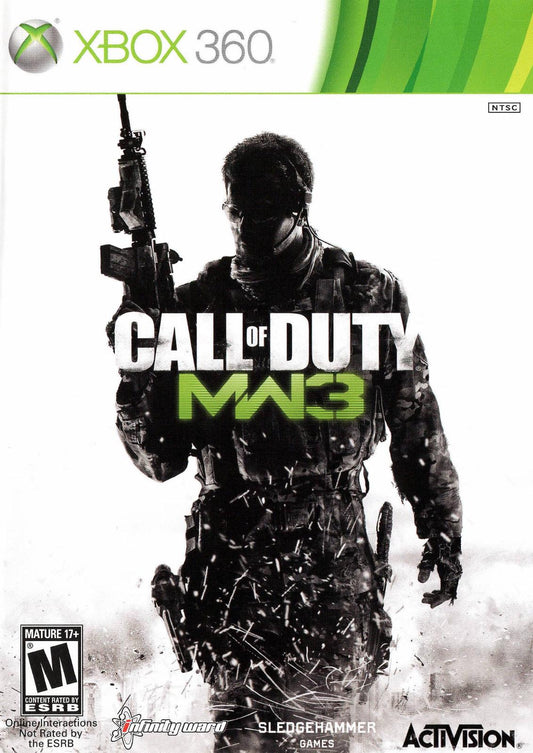 Tony's Treasures Schaumburg - Call of Duty Modern Warfare 3 - Video Game - Xbox 360