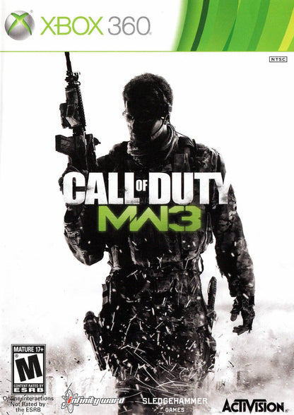 Tony's Treasures Chicago - Call of Duty Modern Warfare 3 - Video Game - Xbox 360