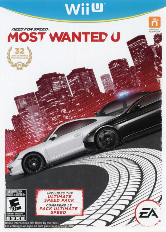 Tony's Treasures Schaumburg - Need for Speed Most Wanted - Video Game - Wii U