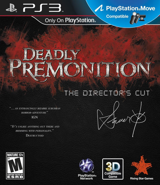 Tony's Treasures Chicago - Deadly Premonition: Director's Cut - Video Game - Playstation 3