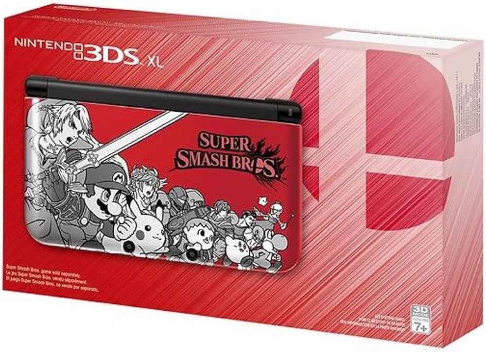 Nintendo 3DS XL Super Smash Bros. Red Edition - Nintendo 3DS