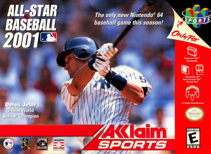Tony's Treasures Schaumburg - All-Star Baseball 2001 - Video Game - Nintendo 64