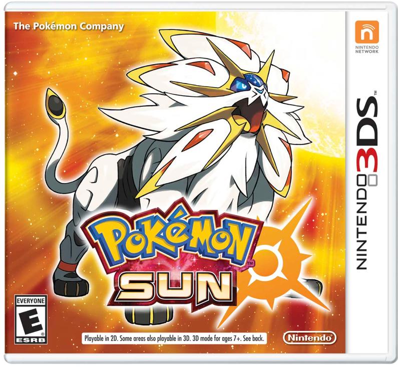 Tony's Treasures Chicago - Pokemon Sun - Video Game - Nintendo 3DS