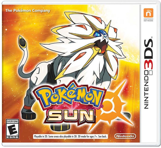 Tony's Treasures Schaumburg - Pokemon Sun - Video Game - Nintendo 3DS
