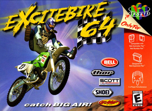 Tony's Treasures Schaumburg - Excitebike 64 - Video Game - Nintendo 64