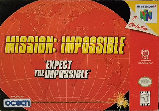 Tony's Treasures Schaumburg - Mission Impossible - Video Game - Nintendo 64