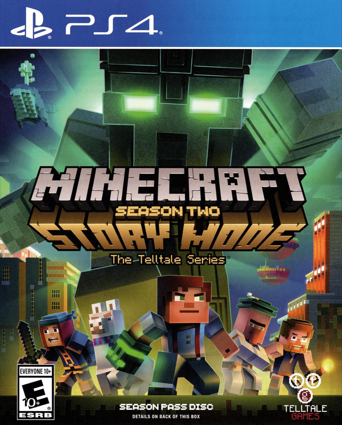 Tony's Treasures Schaumburg - Minecraft: Story Mode Season Two - Video Game - Playstation 4