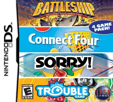Tony's Treasures Schaumburg - Battleship / Connect Four / Sorry / Trouble - Video Game - Nintendo DS
