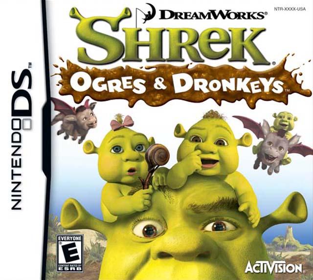 Shrek Ogres and Dronkeys - Nintendo DS