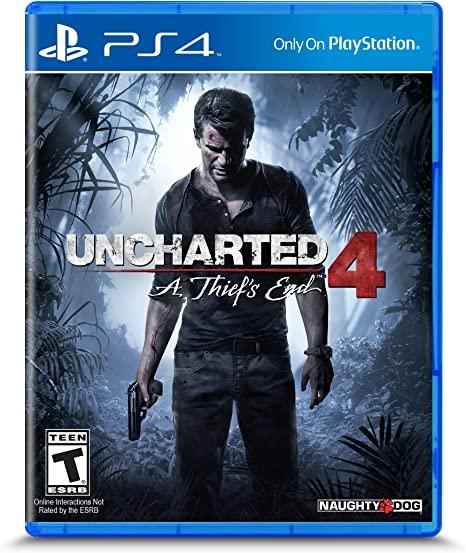 Tony's Treasures Schaumburg - Uncharted 4 A Thief's End [Not for Resale] - Video Game - Playstation 4