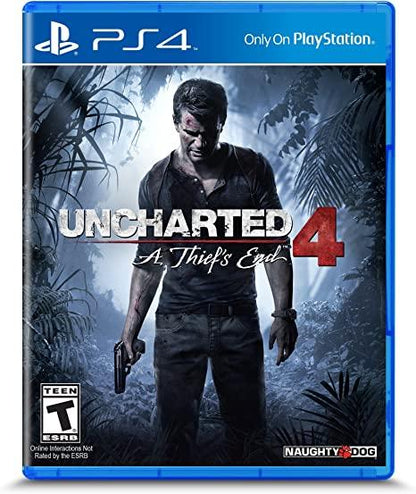 Tony's Treasures Schaumburg - Uncharted 4 A Thief's End [Not for Resale] - Video Game - Playstation 4