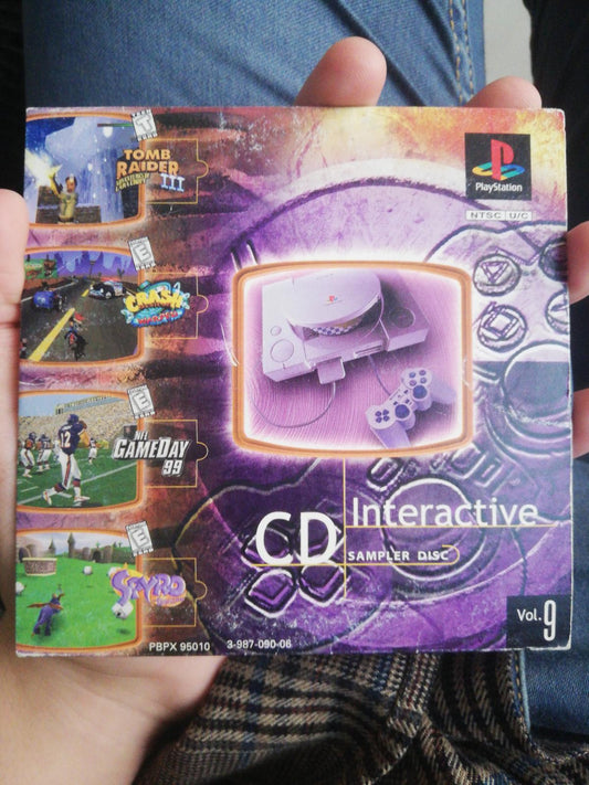 Tony's Treasures Schaumburg - Interactive CD Sampler Disk Volume 9 - Video Game - Playstation