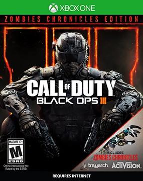 Tony's Treasures Schaumburg - Call of Duty Black Ops III [Zombie Chronicles] - Video Game - Xbox One