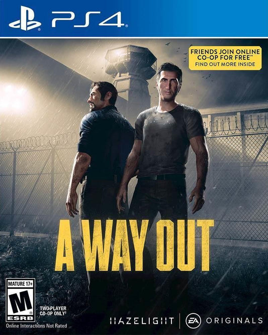 Tony's Treasures Schaumburg - A Way Out - Video Game - Playstation 4