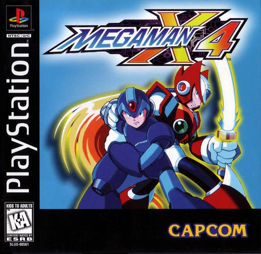Tony's Treasures Schaumburg - Mega Man X4 - Video Game - Playstation