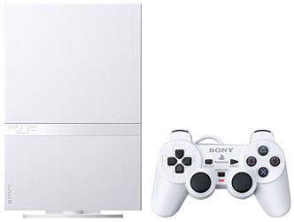 White Slim Playstation 2 System - Playstation 2