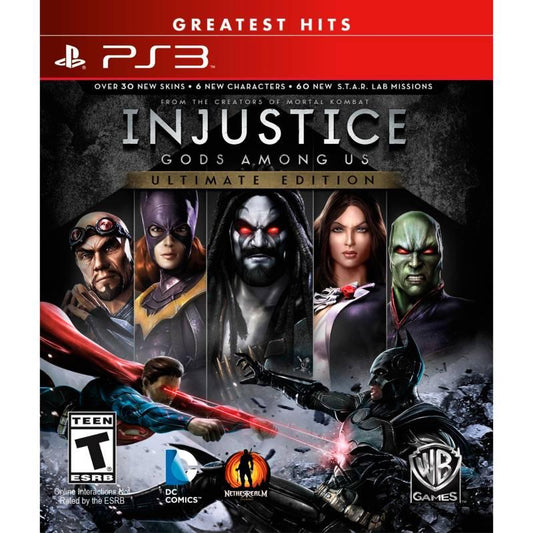 Tony's Treasures Chicago - Injustice: Gods Among Us [Ultimate Edition Greatest Hits] - Video Game - Playstation 3