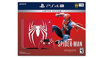 Tony's Treasures Chicago - Playstation 4 Pro 1TB Spiderman Console - Video Game - Playstation 4