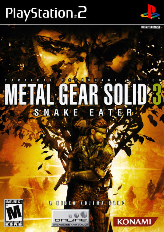 Tony's Treasures Chicago - Metal Gear Solid 3 Snake Eater - Video Game - Playstation 2