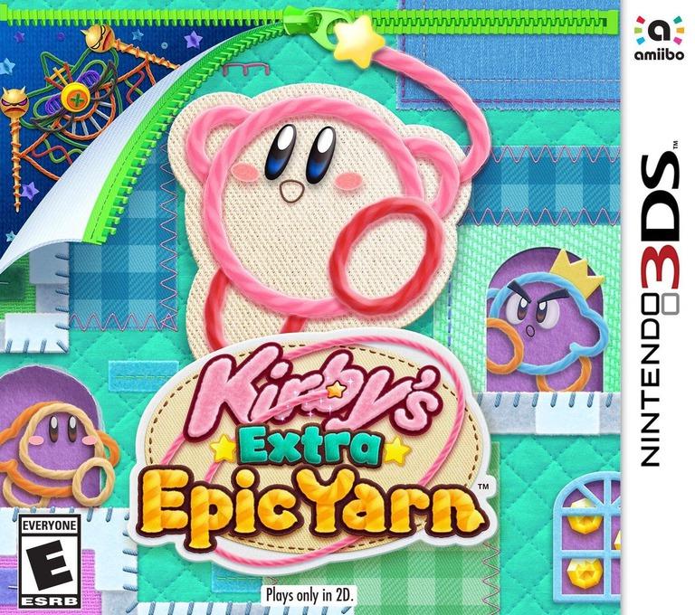 Kirby's Extra Epic Yarn - Nintendo 3DS