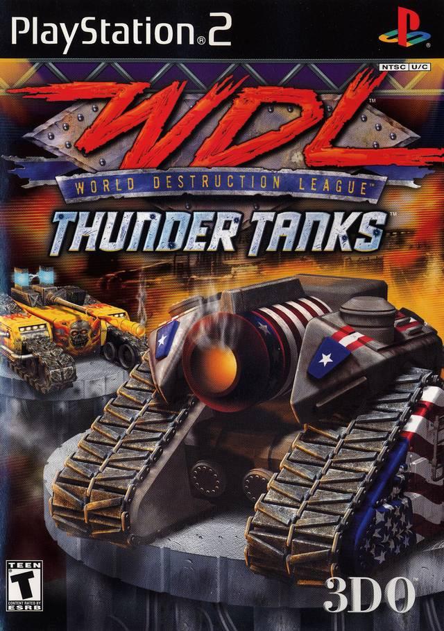Tony's Treasures Chicago - WDL Thunder Tanks - Video Game - Playstation 2