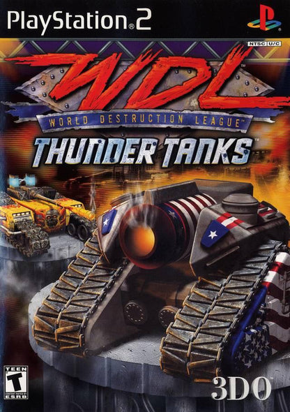 Tony's Treasures Chicago - WDL Thunder Tanks - Video Game - Playstation 2