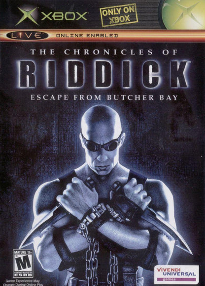 Tony's Treasures Schaumburg - Chronicles of Riddick: Escape from Butcher Bay - Video Game - Xbox