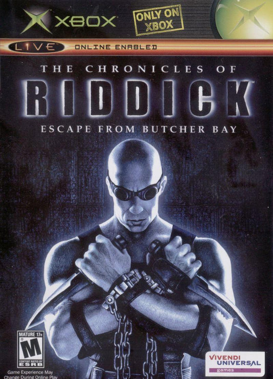 Tony's Treasures Chicago - Chronicles of Riddick: Escape from Butcher Bay - Video Game - Xbox