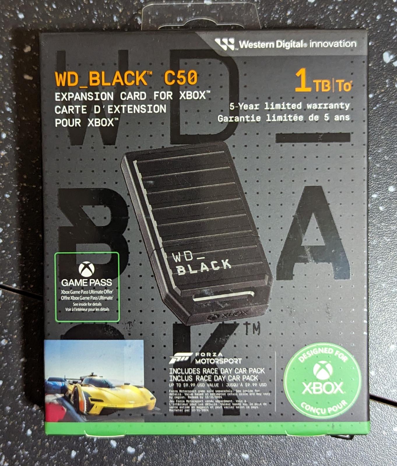 WD Black 1 TB Expansion Card - Xbox Series X