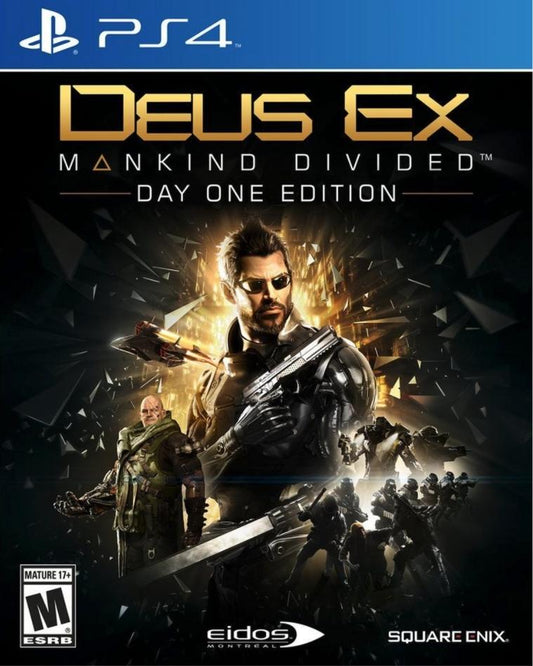 Tony's Treasures Schaumburg - Deus Ex: Mankind Divided [Day One Edition] - Video Game - Playstation 4