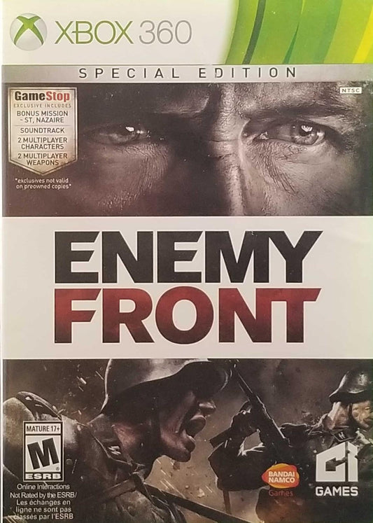 Tony's Treasures Schaumburg - Enemy Front [Special Edition] - Video Game - Xbox 360