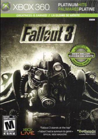 Tony's Treasures Schaumburg - Fallout 3 [Platinum Hits] - Video Game - Xbox 360