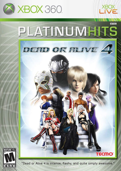 Tony's Treasures Schaumburg - Dead or Alive 4 [Platinum Hits] - Video Game - Xbox 360