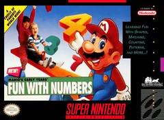 Mario's Early Years Fun With Numbers - Super Nintendo