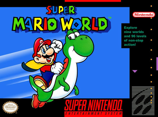 Tony's Treasures Schaumburg - Super Mario World - Video Game - Super Nintendo